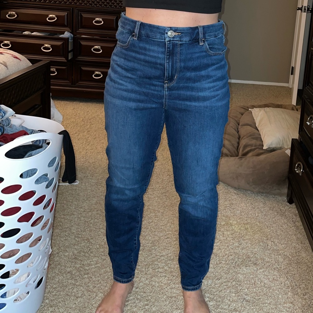 Curvy hi-rise Jegging size 14